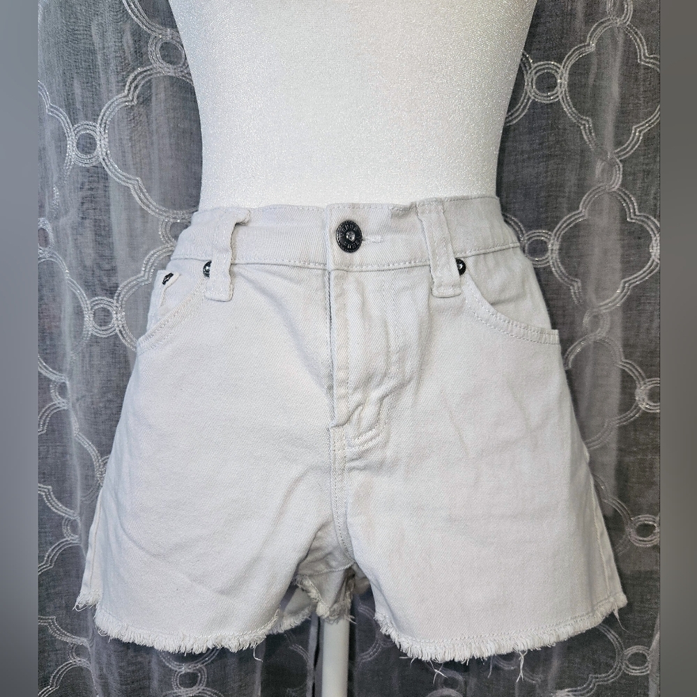 VENUS White Cutt-off Jean Shorts - Size 12